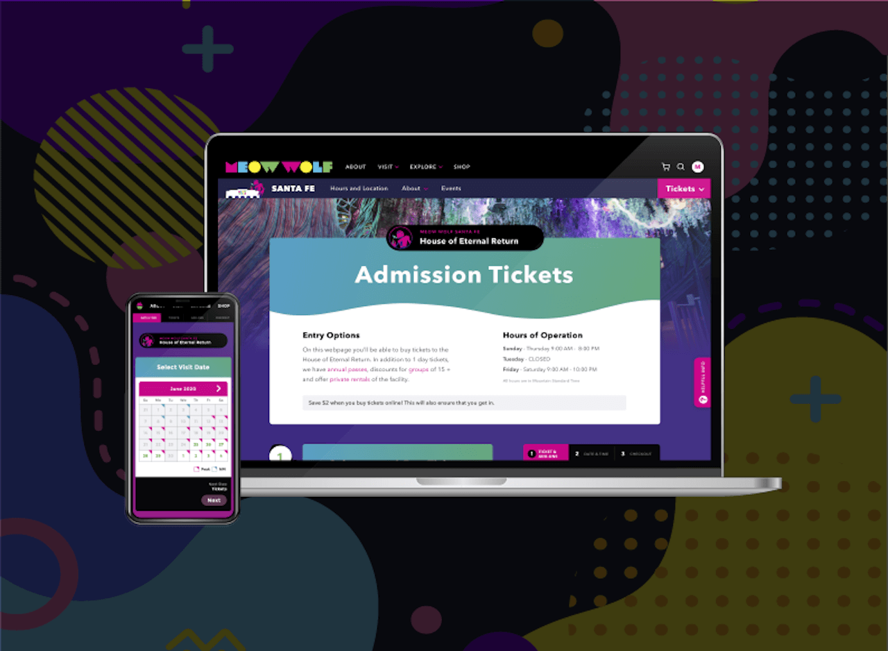 Meow Wolf's Ticketing Platform